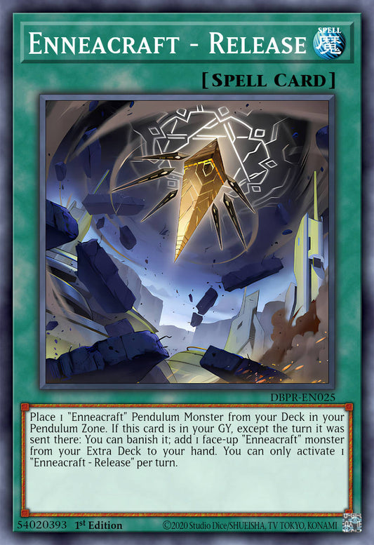 Enneacraft Release - PHRE-EN025 - 1st Edition - Super Rare