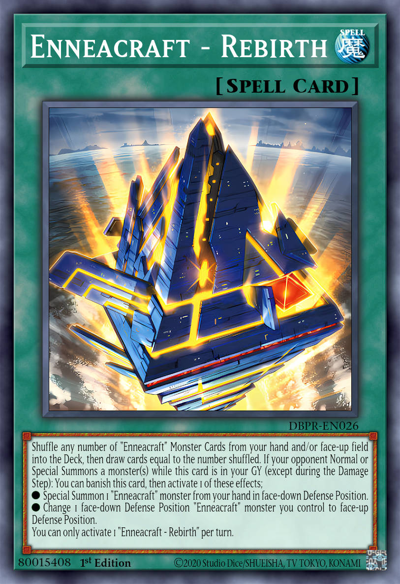 Enneacraft Reverth - PHRE-EN026 - 1st Edition - Super Rare