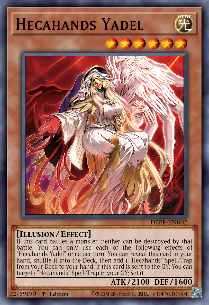 Hecahands Yadel - PHRE-EN002 - 1st Edition - Ultra Rare