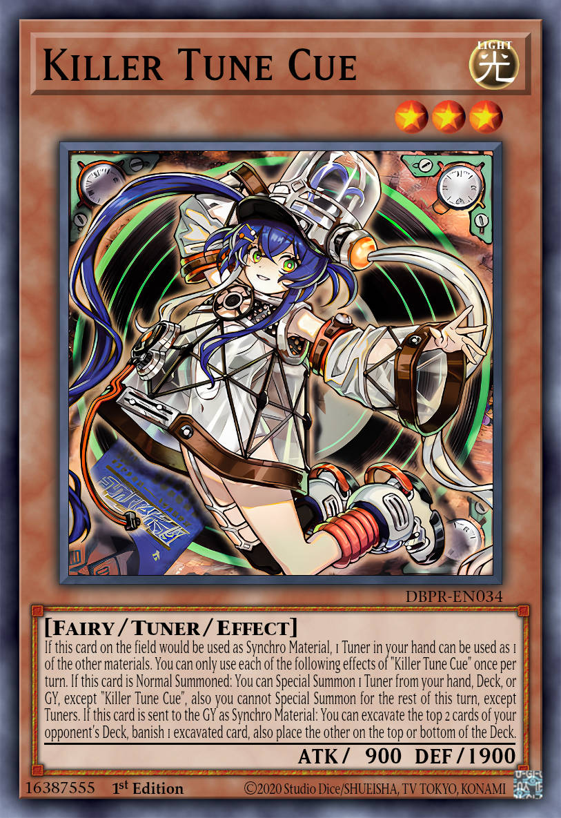 Kewl Tune Cue - PHRE-EN034 - 1st Edition - Ultra Rare