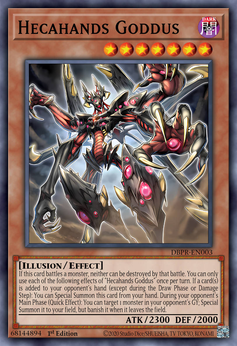 Hecahands Godos - PHRE-EN003 - 1st Edition - Super Rare