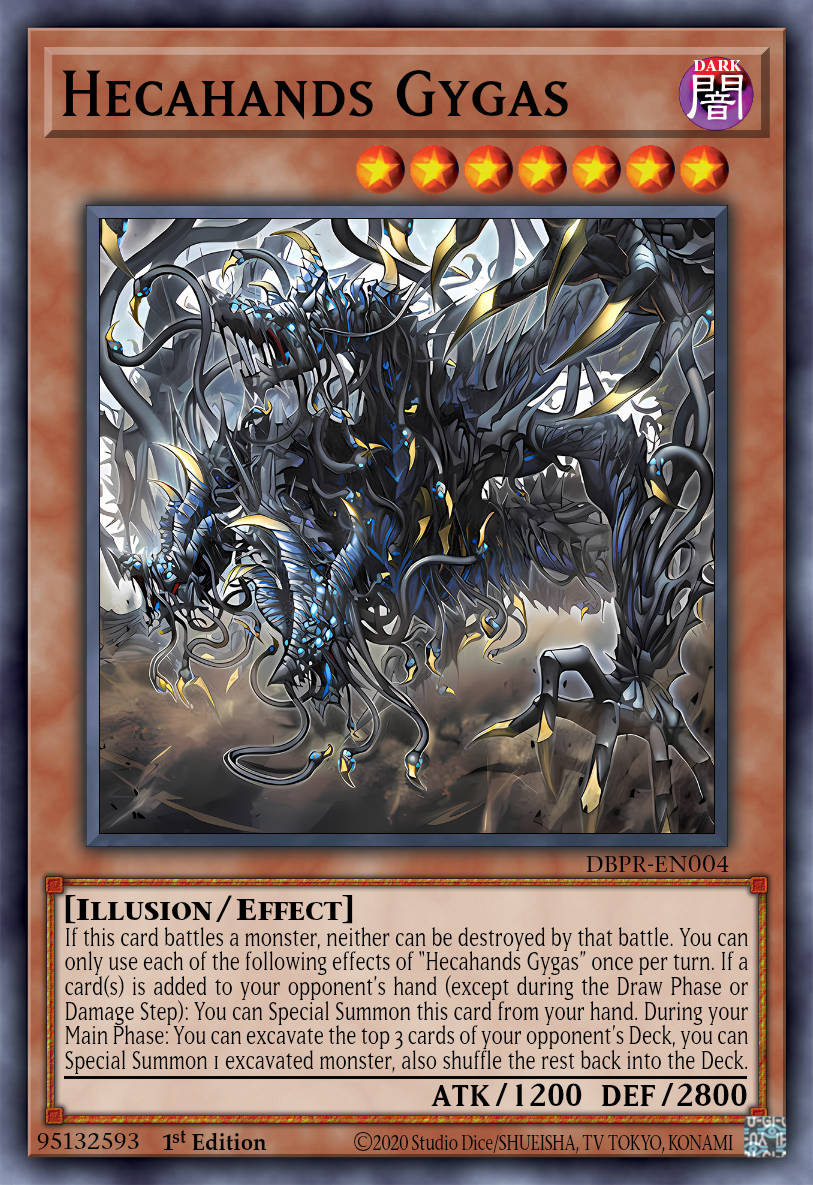 Hecahands Gaigas - PHRE-EN004 - 1st Edition - Super Rare