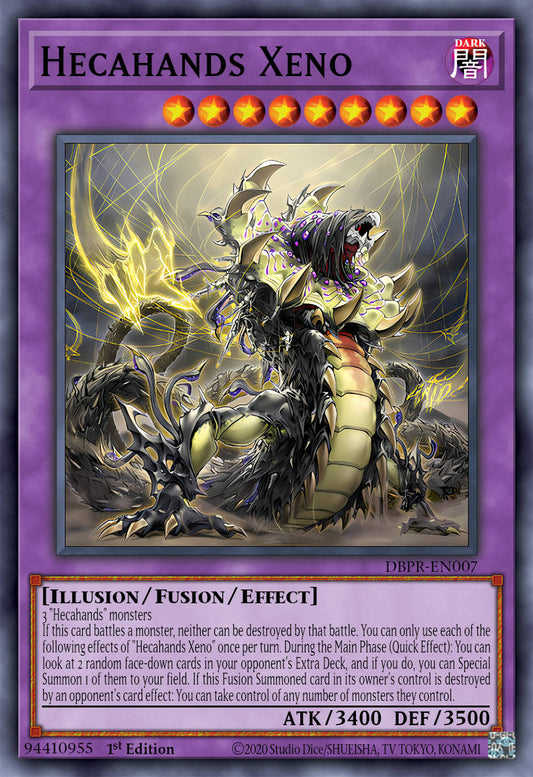 Hecahands Xeno - PHRE-EN007 - 1st Edition - Super Rare