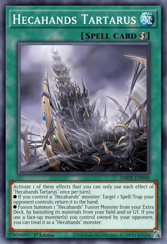 Hecahands Tartaros - PHRE-EN009 - 1st Edition - Super Rare