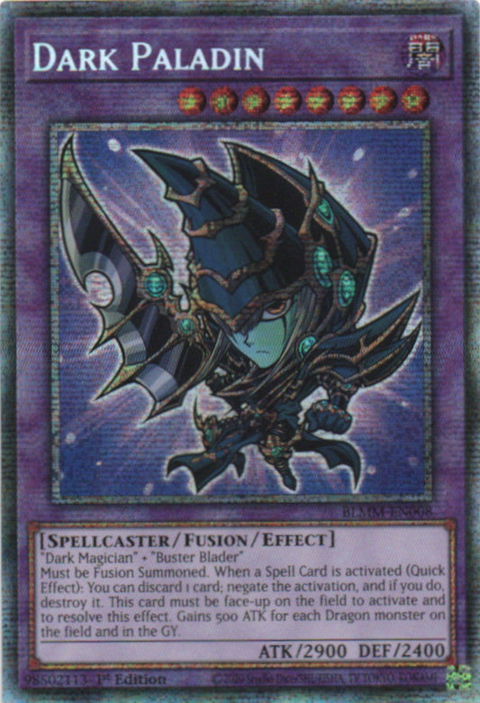 Dark Paladin (Chibi Artwork) - BLMM-EN008 - 1st Edition - Starlight Rare