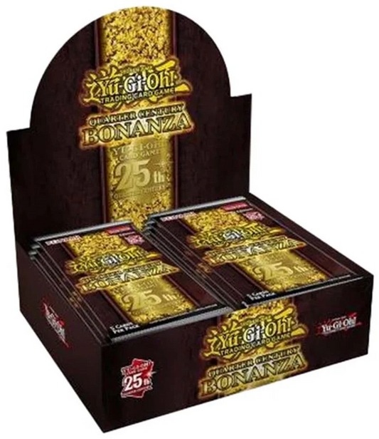 Yu-Gi-Oh Quarter Century Bonanza Booster Box (24 Packs) Pre-Order