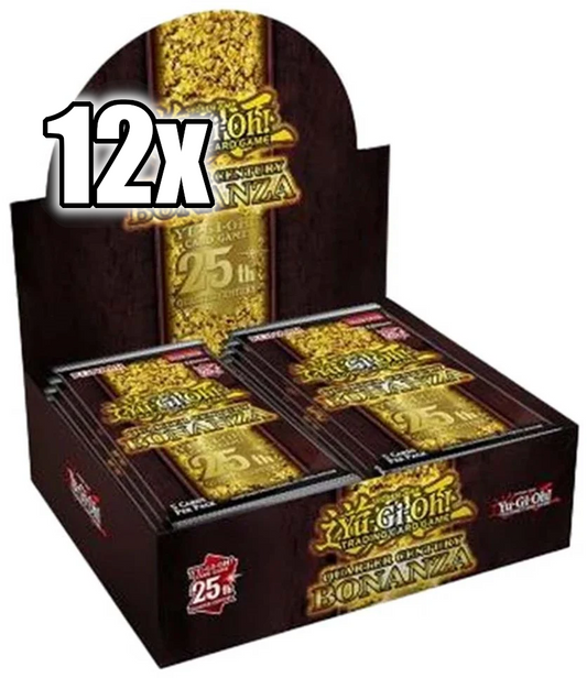 Yu-Gi-Oh Quarter Century Bonanza Booster Case (12 Boxes) Pre-Order