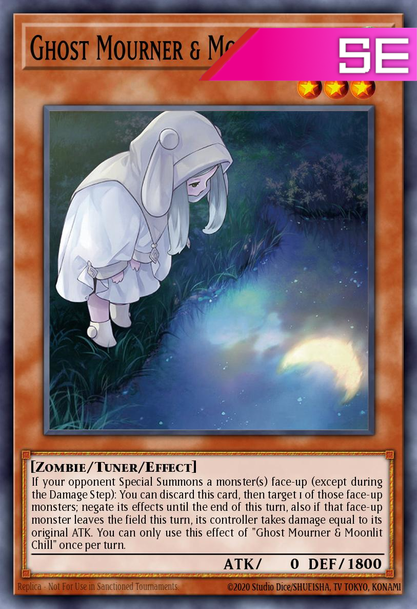 Ghost Mourner & Moonlit Chill (alternate art) - RA02-EN015 - 1st Edition - Secret Rare