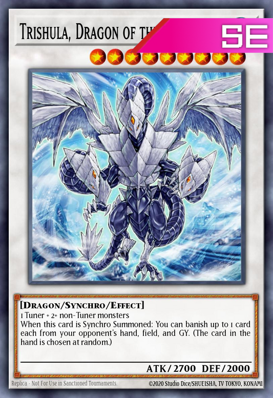 Trishula, Dragon of the Ice Barrier - RA02-EN026 - 1st Edition - Secret Rare