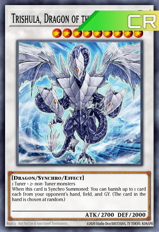Trishula, Dragon of the Ice Barrier - RA02-EN026 - 1st Edition - Collector's Rare