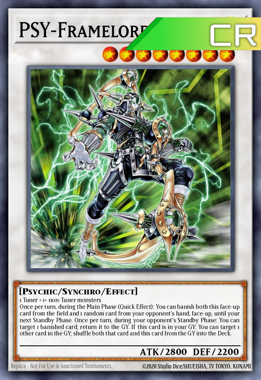 PSY-Framelord Omega - RA02-EN028 - 1st Edition - Collector's Rare