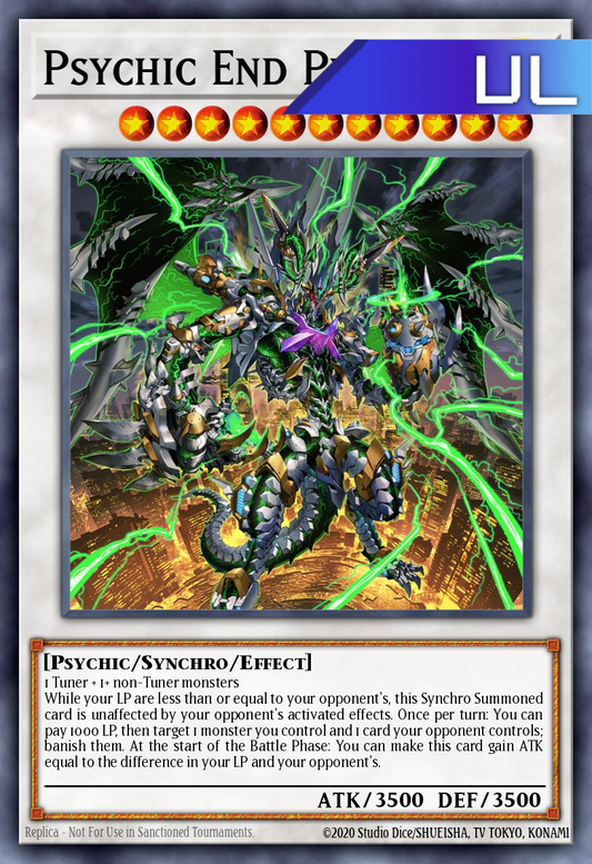 Psychic End Punisher - RA02-EN032 - 1st Edition - Ultimate Rare