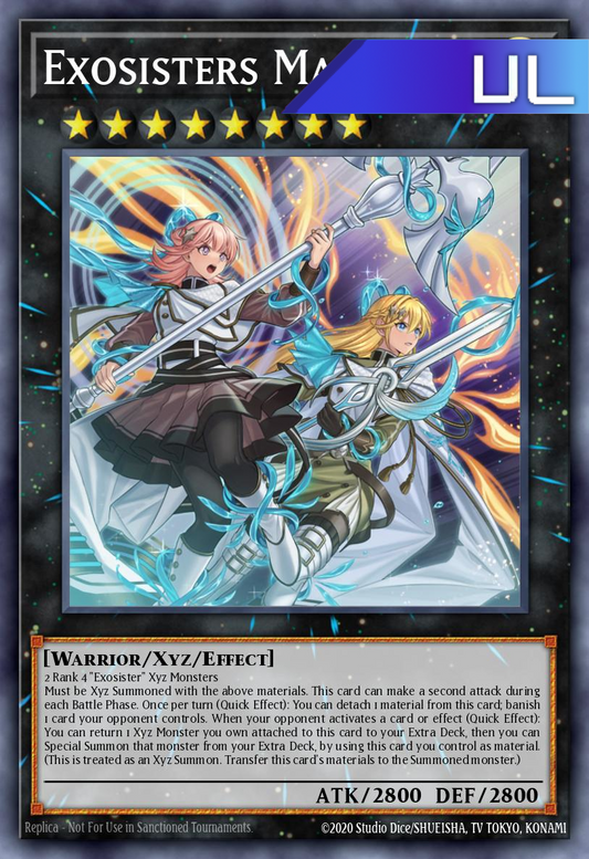 Exosisters Magnifica - RA02-EN038 - 1st Edition - Ultimate Rare