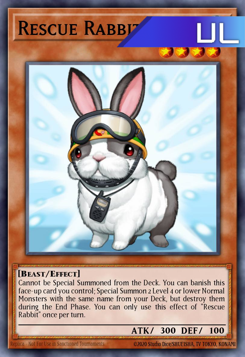 Rescue Rabbit - RA02-EN008 - 1st Edition - Ultimate Rare