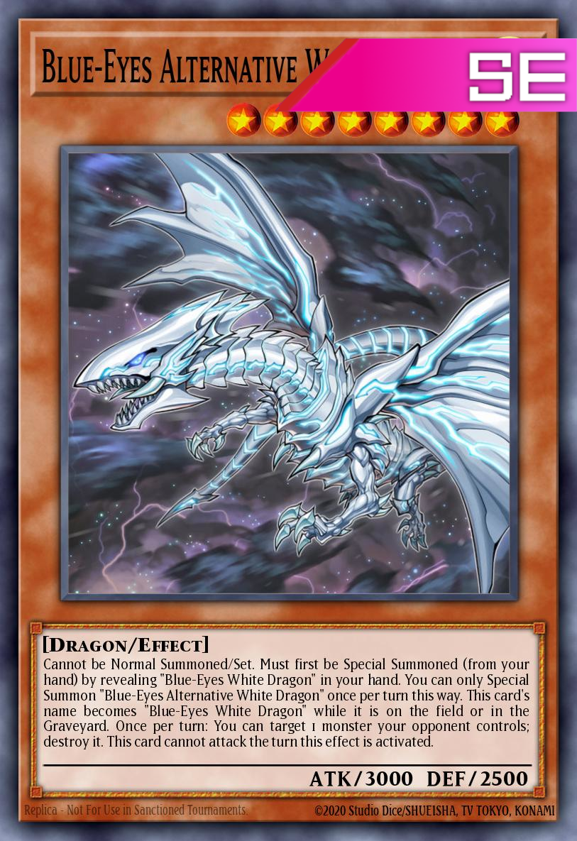 Blue-Eyes Alternative White Dragon - RA02-EN010 - 1st Edition - Secret Rare