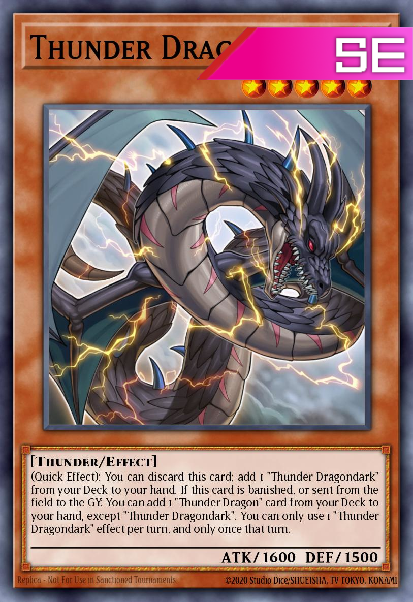 Thunder Dragondark - RA03-EN018 - 1st Edition - Secret Rare