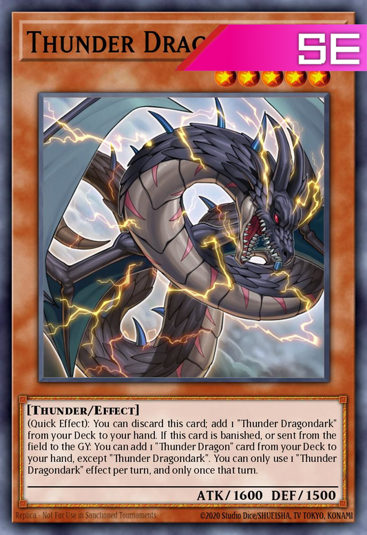 Thunder Dragondark - RA03-EN018 - 1st Edition - Secret Rare