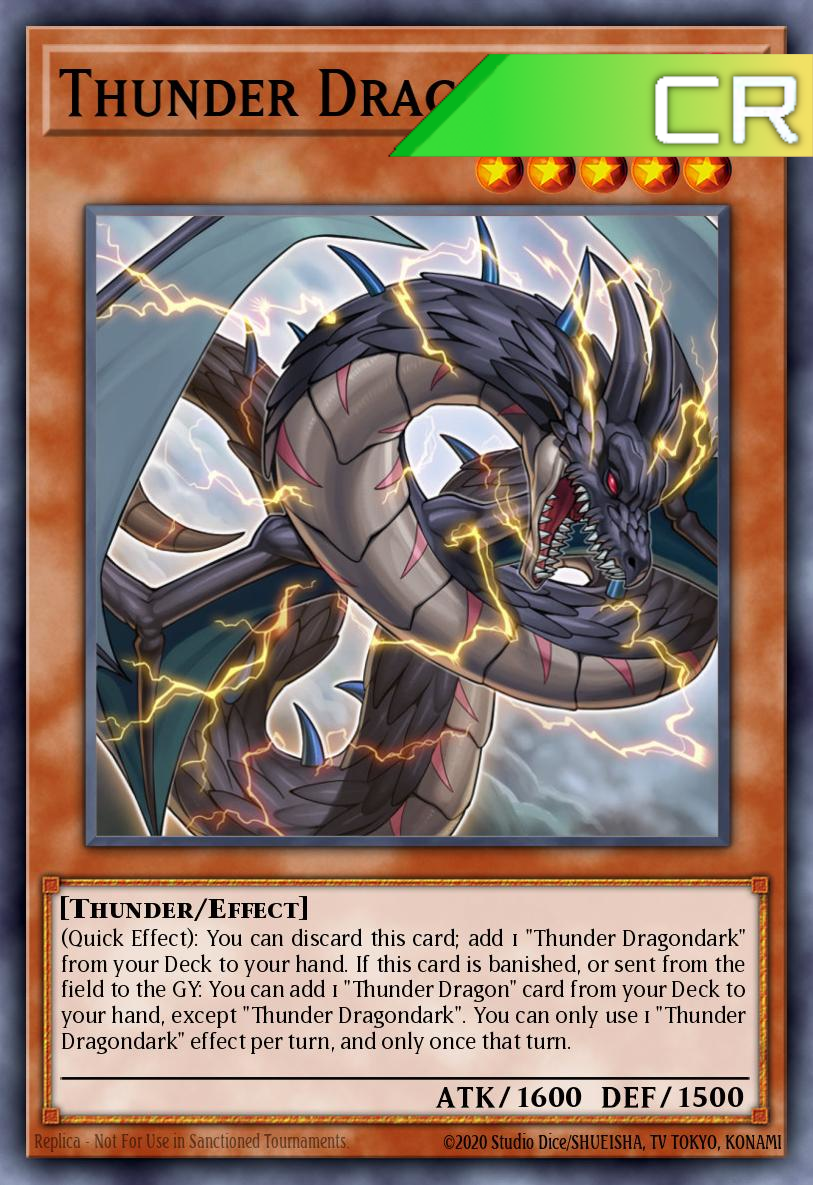 Thunder Dragondark - RA03-EN018 - 1st Edition - Collector's Rare