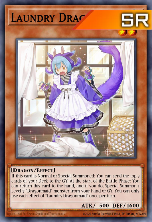 Laundry Dragonmaid - RA03-EN021 - 1st Edition - Super Rare