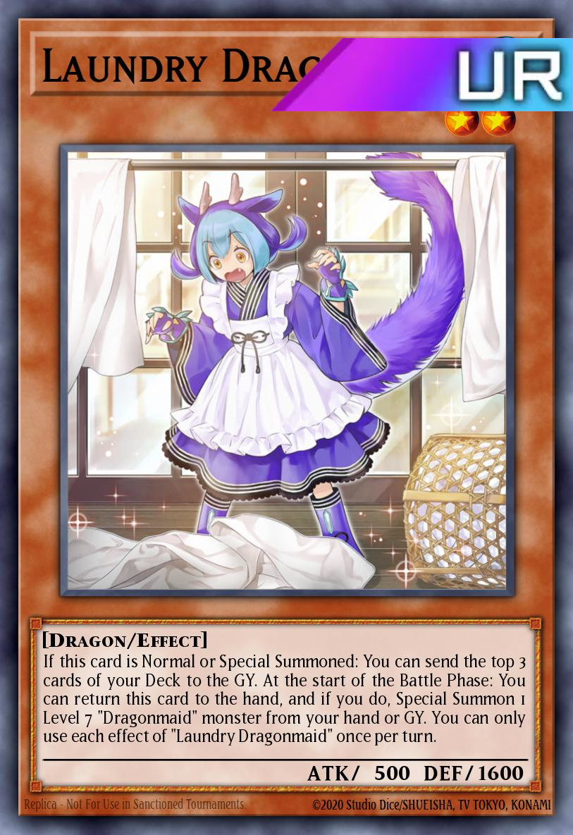 Laundry Dragonmaid - RA03-EN021 - 1st Edition - Ultra Rare