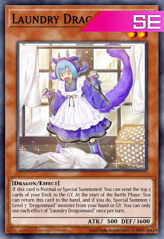 Laundry Dragonmaid - RA03-EN021 - 1st Edition - Secret Rare