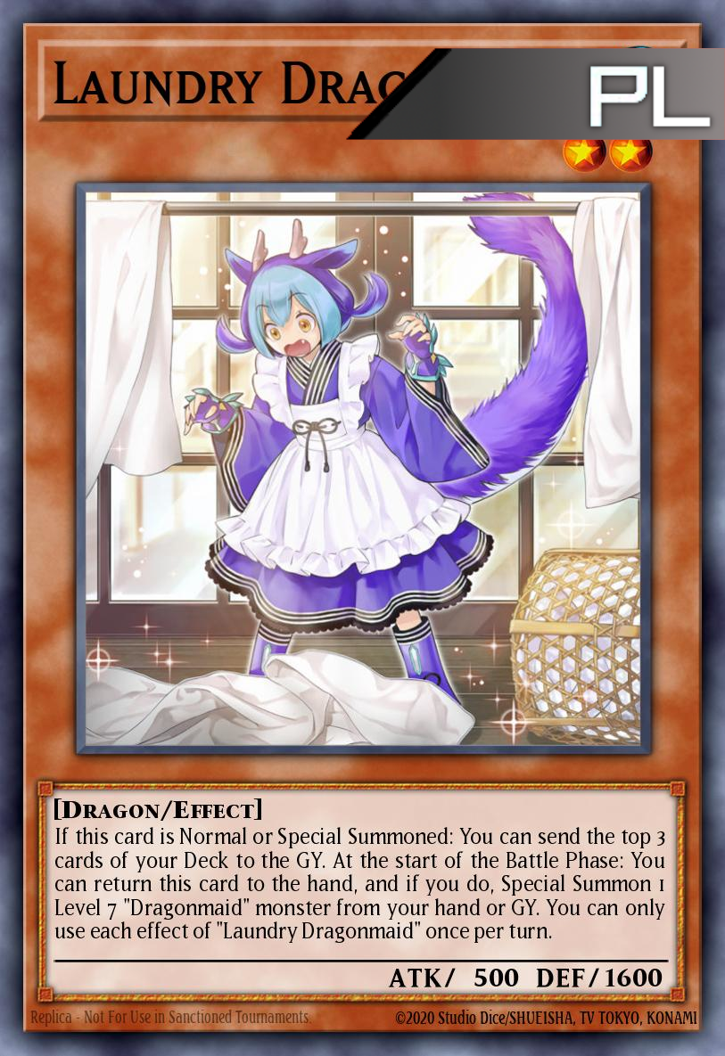 Laundry Dragonmaid - RA03-EN021 - 1st Edition - Platinum Secret Rare