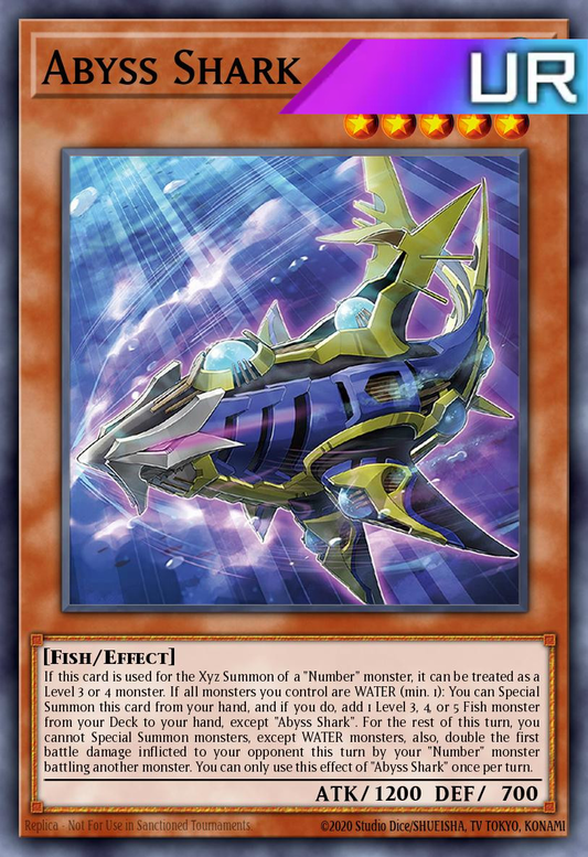 Abyss Shark - RA03-EN030 - 1st Edition - Ultra Rare