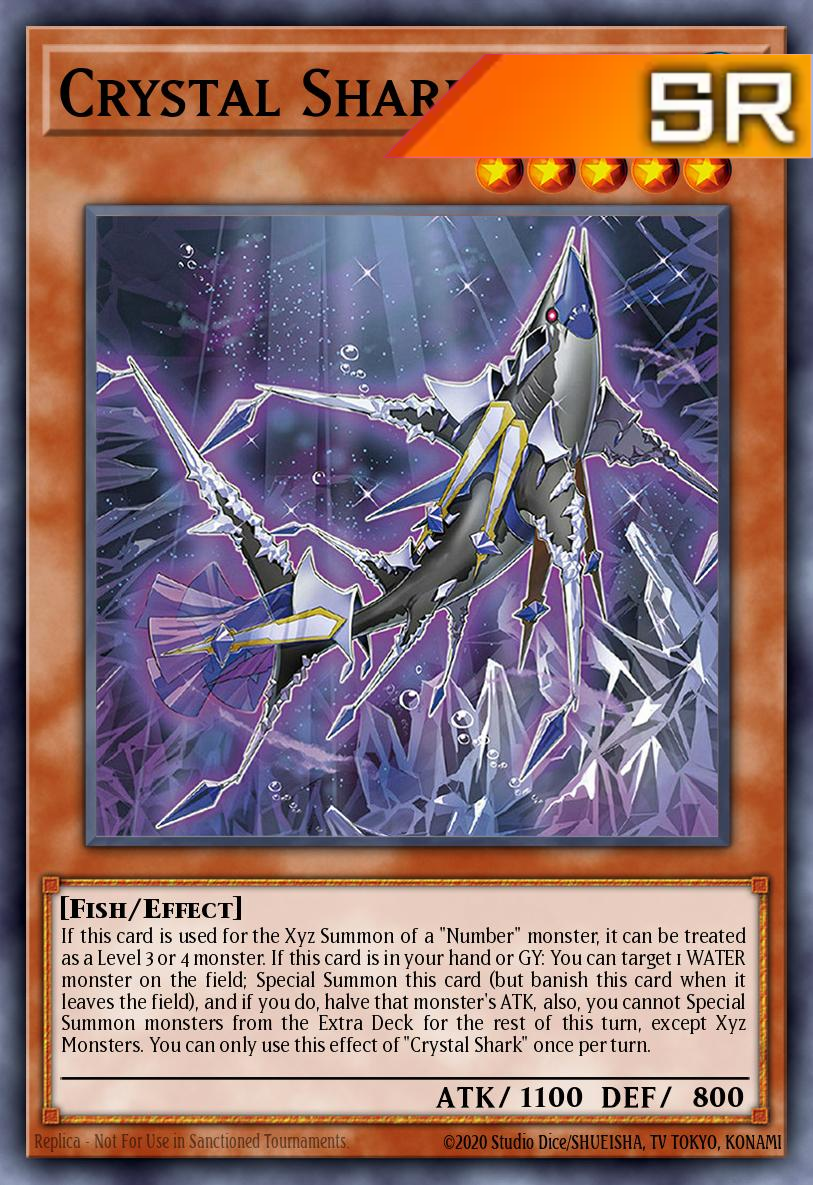 Crystal Shark - RA03-EN031 - 1st Edition - Super Rare