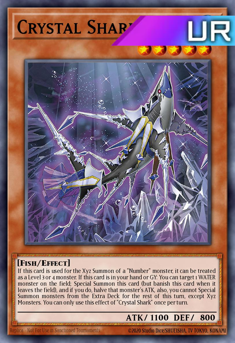 Crystal Shark - RA03-EN031 - 1st Edition - Ultra Rare