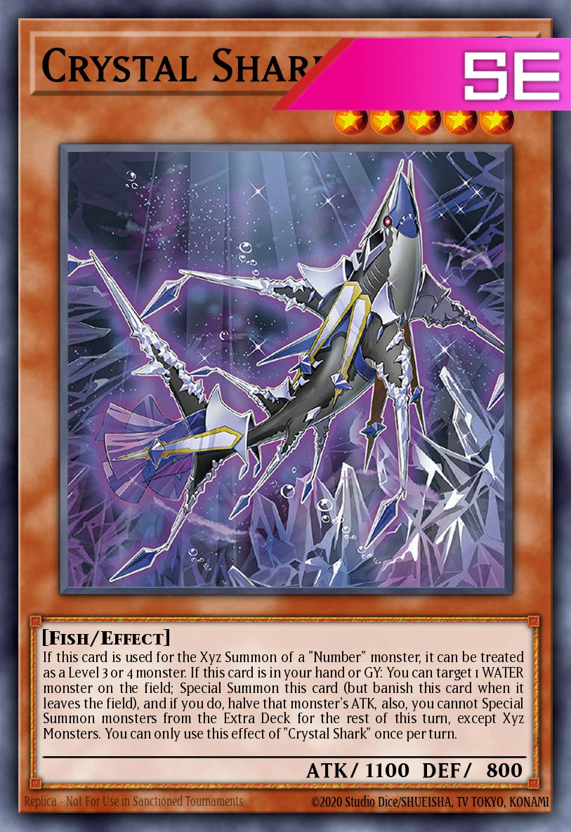 Crystal Shark - RA03-EN031 - 1st Edition - Secret Rare