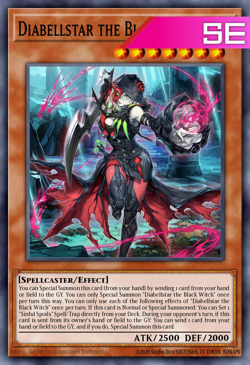 Diabellstar the Black Witch - RA03-EN032 - 1st Edition - Secret Rare