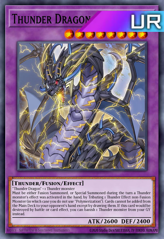 Thunder Dragon Colossus - RA03-EN036 - 1st Edition - Ultra Rare