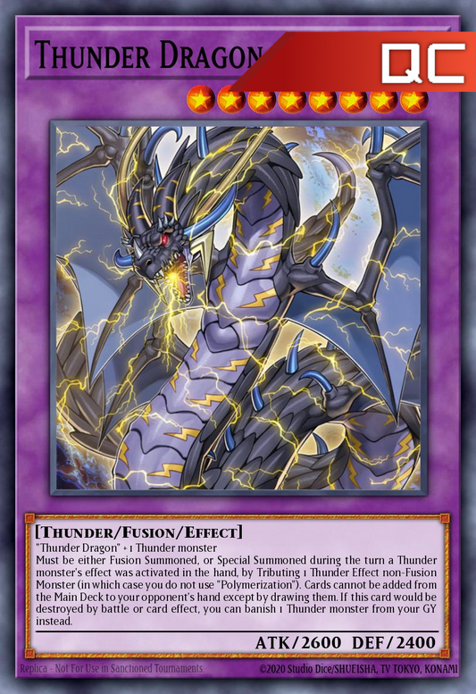 Thunder Dragon Colossus - RA03-EN036 - 1st Edition - Quarter Century Secret Rare