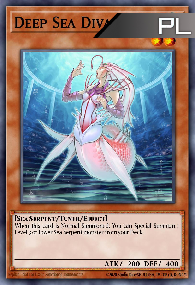 Deep Sea Diva - RA03-EN004 - 1st Edition - Platinum Secret Rare