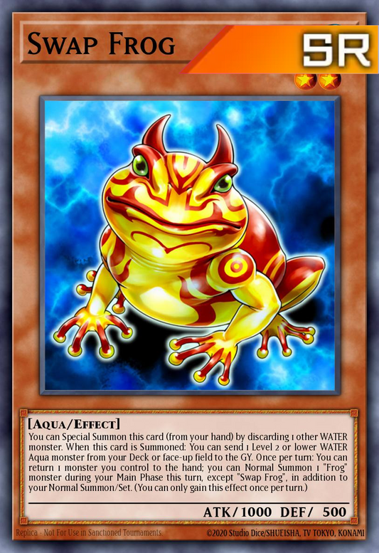 Swap Frog - RA03-EN005 - 1st Edition - Super Rare