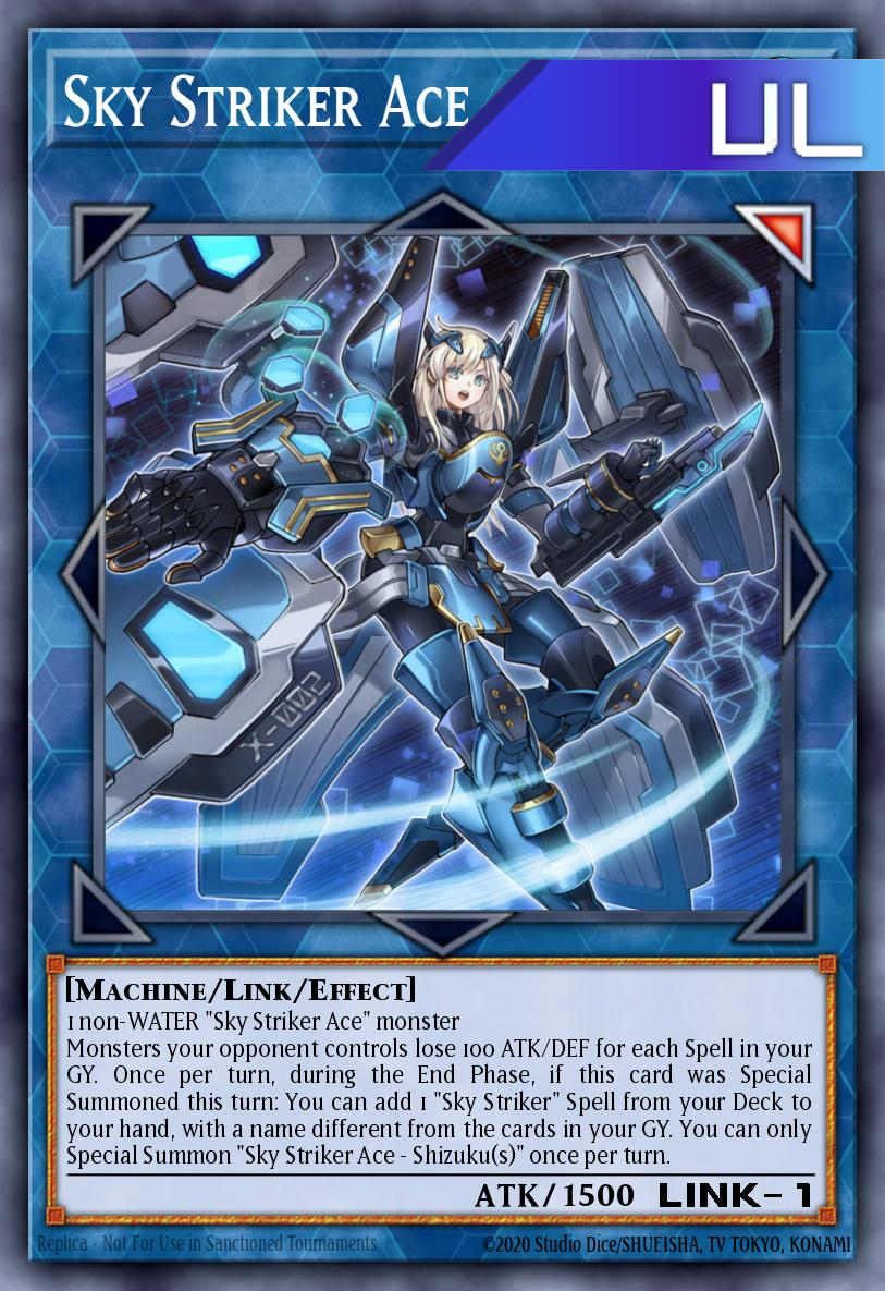 Sky Striker Ace - Shizuku - RA03-EN043 - 1st Edition - Ultimate Rare