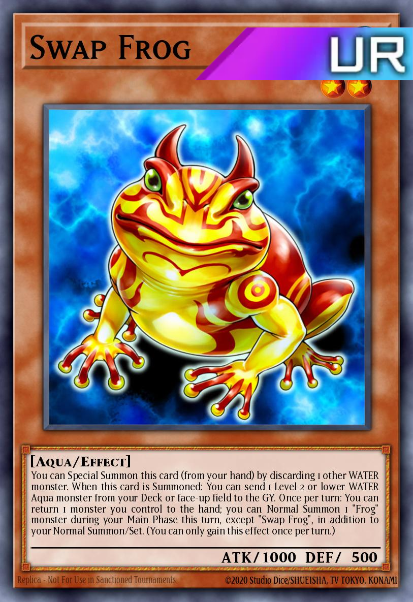 Swap Frog - RA03-EN005 - 1st Edition - Ultra Rare