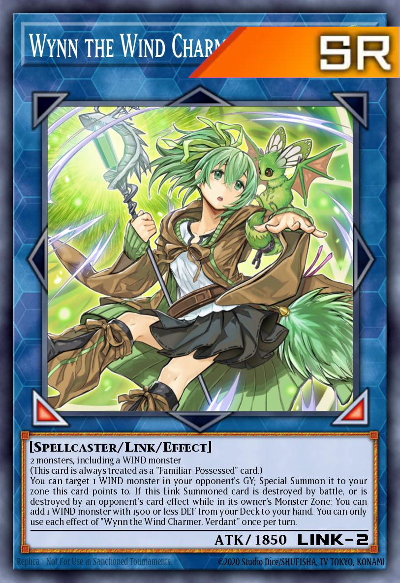 Wynn the Wind Charmer, Verdant - RA03-EN045 - 1st Edition - Super Rare