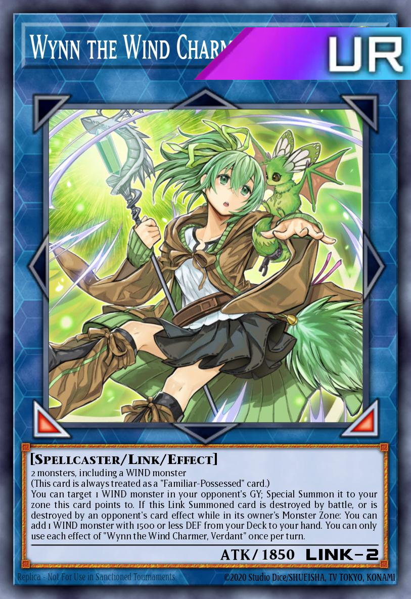 Wynn the Wind Charmer, Verdant - RA03-EN045 - 1st Edition - Ultra Rare