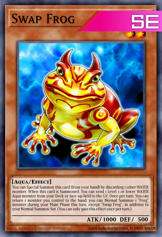 Swap Frog - RA03-EN005 - 1st Edition - Secret Rare