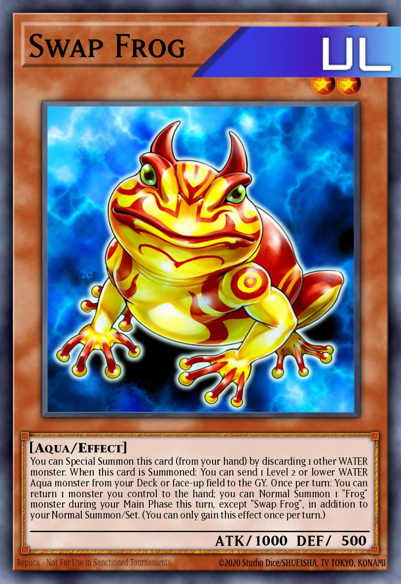 Swap Frog - RA03-EN005 - 1st Edition - Ultimate Rare