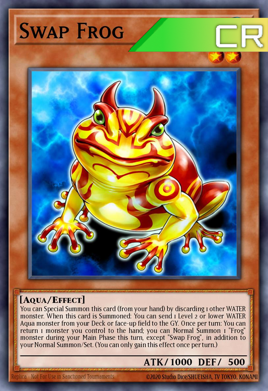 Swap Frog - RA03-EN005 - 1st Edition - Collector's Rare