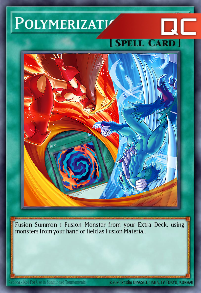 Polymerization (Alternate Art 2) - RA03-EN052 - 1st Edition - Quarter Century Secret Rare