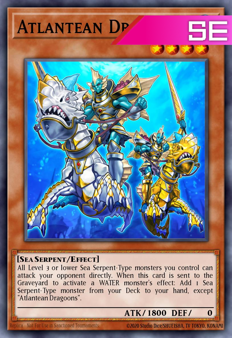 Atlantean Dragoons - RA03-EN006 - 1st Edition - Secret Rare