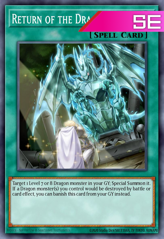 Return of the Dragon Lords - RA03-EN060 - 1st Edition - Secret Rare