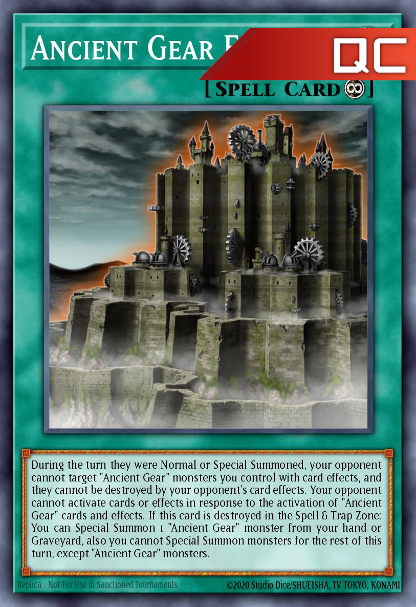 Ancient Gear Fortress - RA03-EN062 - 1st Edition - Quarter Century Secret Rare