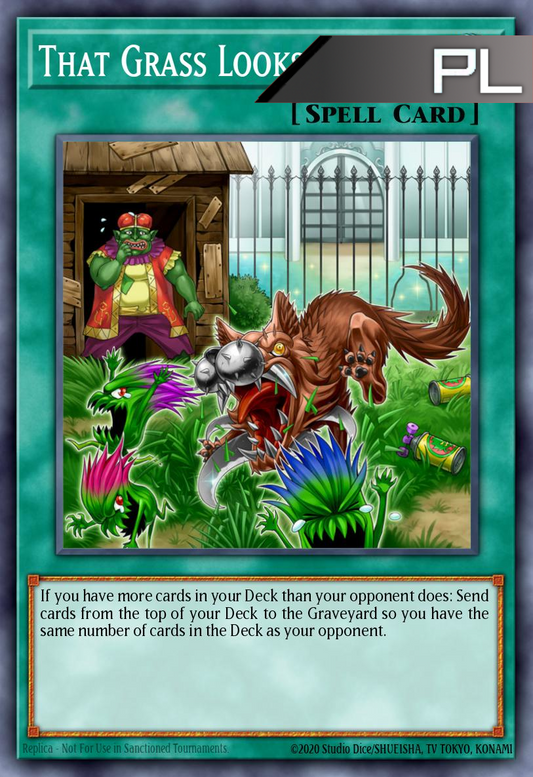 That Grass Looks Greener - RA03-EN063 - 1st Edition - Platinum Secret Rare