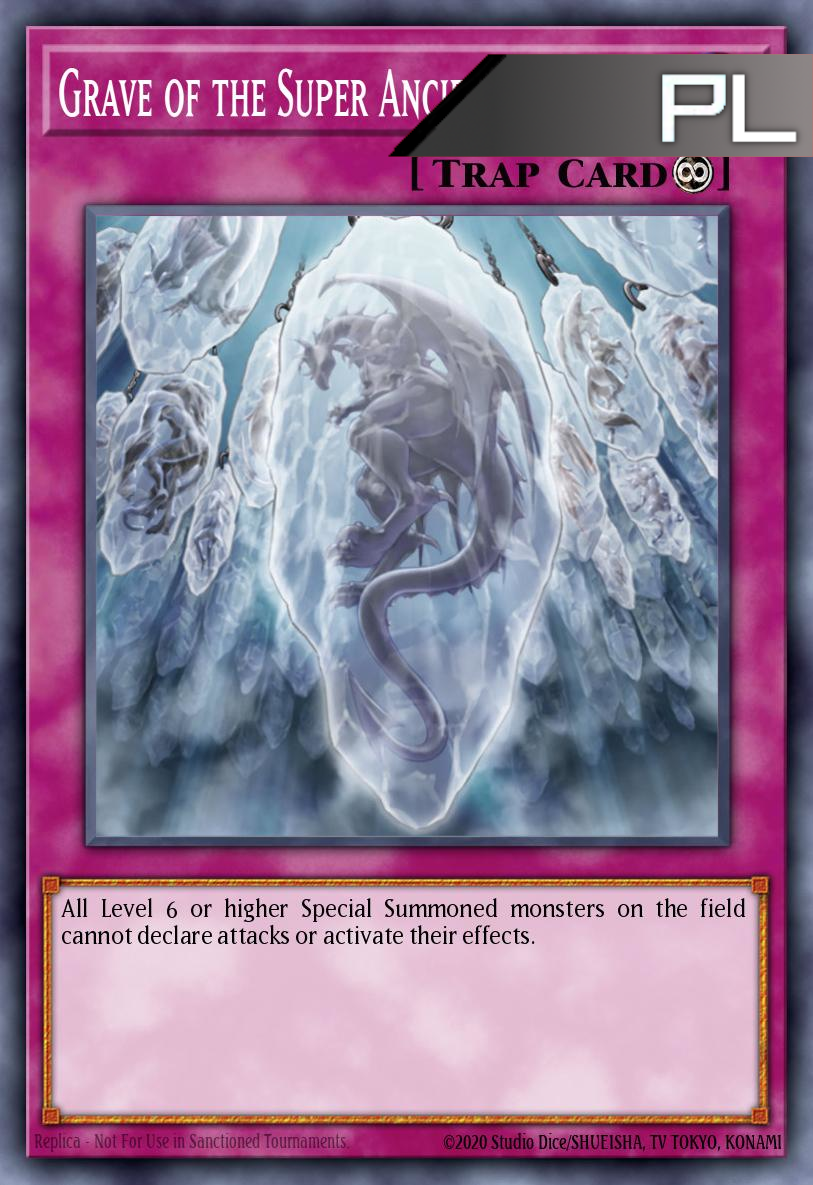 Grave of the Super Ancient Organism - RA03-EN077 - 1st Edition - Platinum Secret Rare