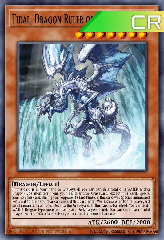 Tidal, Dragon Ruler of Waterfalls - RA03-EN009 - 1st Edition - Collector's Rare