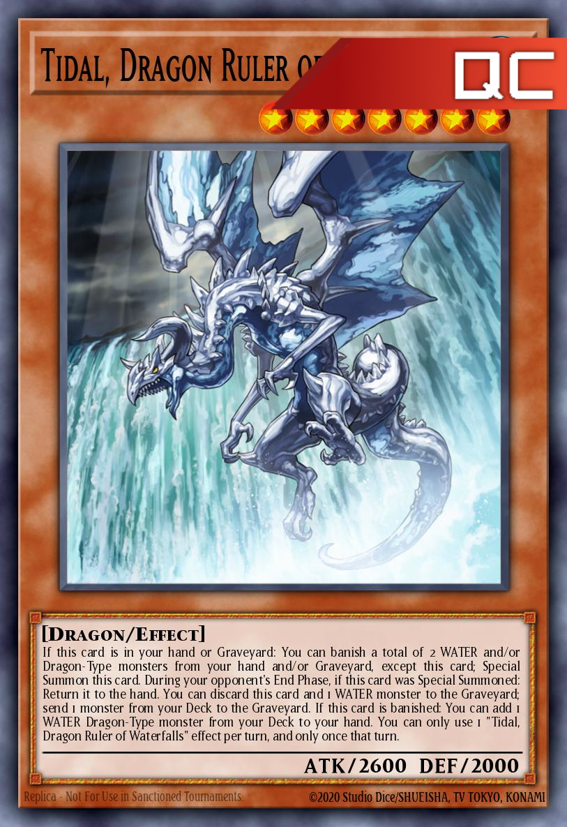 Tidal, Dragon Ruler of Waterfalls - RA03-EN009 - 1st Edition - Quarter Century Secret Rare